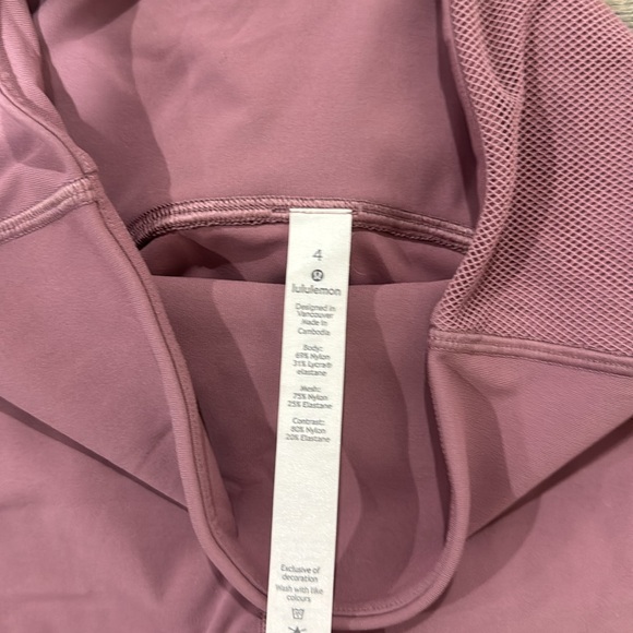 • Lululemon • Women’s Clear The Court Tight *28" Figue / Light Purple 4 - Picture 5 of 6